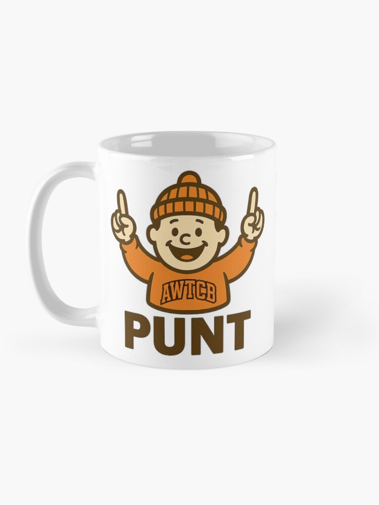 "And We're The Cleveland Browns - Punt" Coffee Mug - Image 4