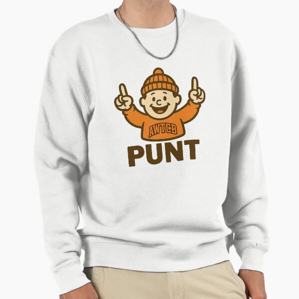 "And We're The Cleveland Browns - Punt" Pullover Sweatshirt for Sale by KJCDigital