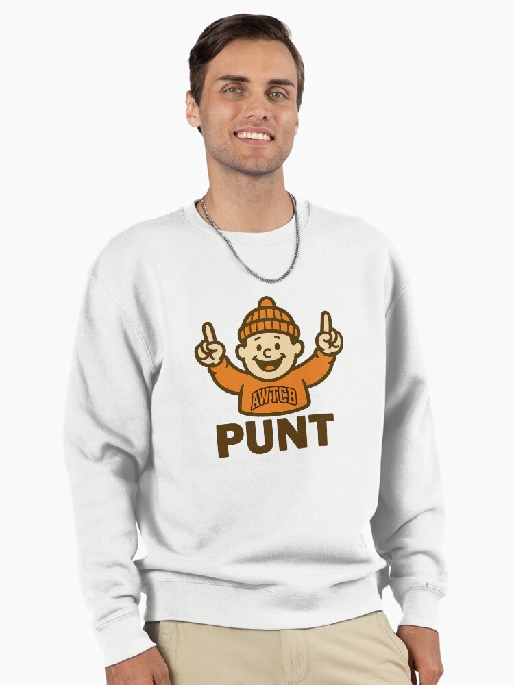 "And We're The Cleveland Browns - Punt" Pullover Sweatshirt - Image 2