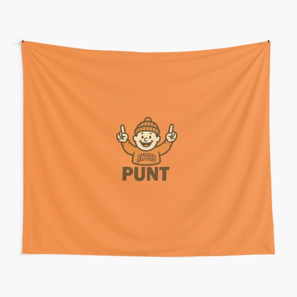 "And We're The Cleveland Browns - Punt" Tapestry for Sale by KJCDigital