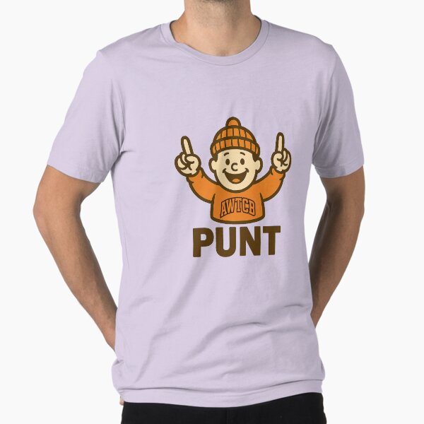 "And We're The Cleveland Browns - Punt" Vintage Wash T-Shirt for Sale by KJCDigital