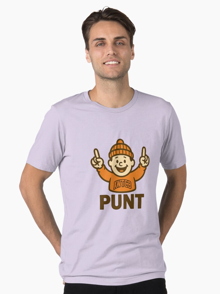 "And We're The Cleveland Browns - Punt" Vintage Wash T-Shirt - Image 2