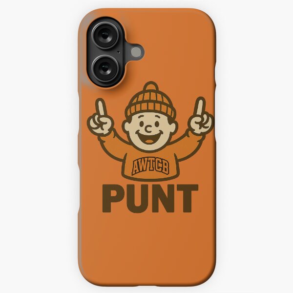 "And We're The Cleveland Browns - Punt" iPhone Case for Sale by KJCDigital