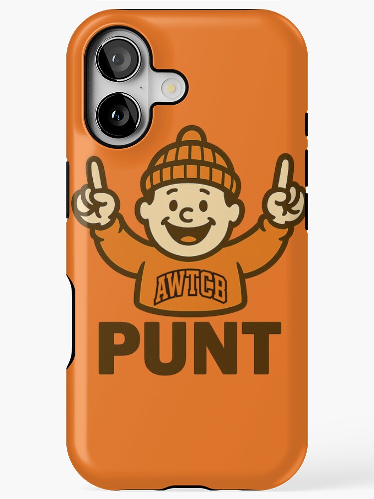 "And We're The Cleveland Browns - Punt" iPhone Case - Image 4