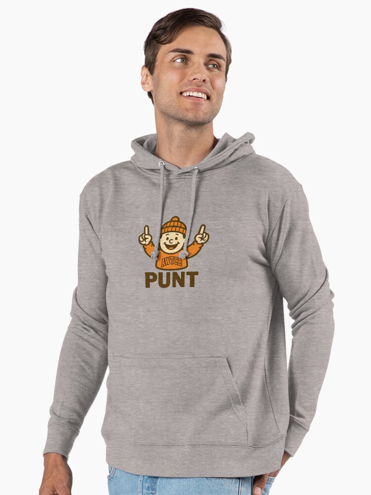 "And We're The Cleveland Browns - Punt" Lightweight Hoodie - Image 2