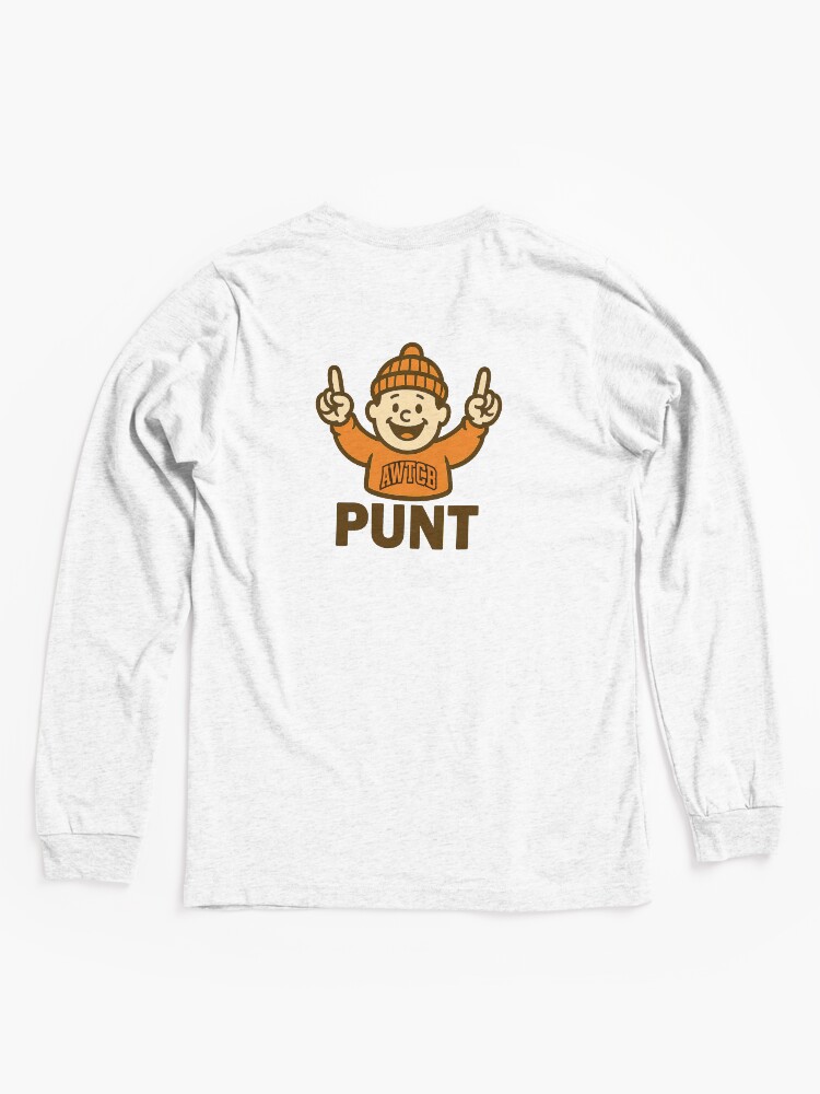 "And We're The Cleveland Browns - Punt" Long Sleeve T-Shirt - Image 6