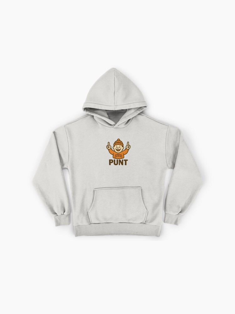 "And We're The Cleveland Browns - Punt" Premium Oversized Hoodie - Image 3