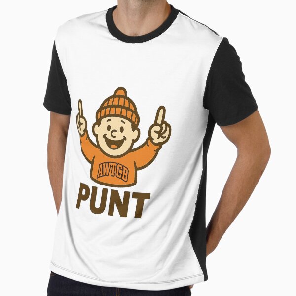 "And We're The Cleveland Browns - Punt" Graphic T-Shirt for Sale by KJCDigital