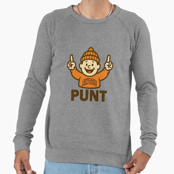"And We're The Cleveland Browns - Punt" Lightweight Sweatshirt for Sale by KJCDigital
