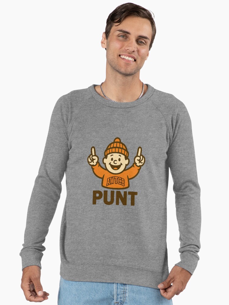 "And We're The Cleveland Browns - Punt" Lightweight Sweatshirt - Image 2