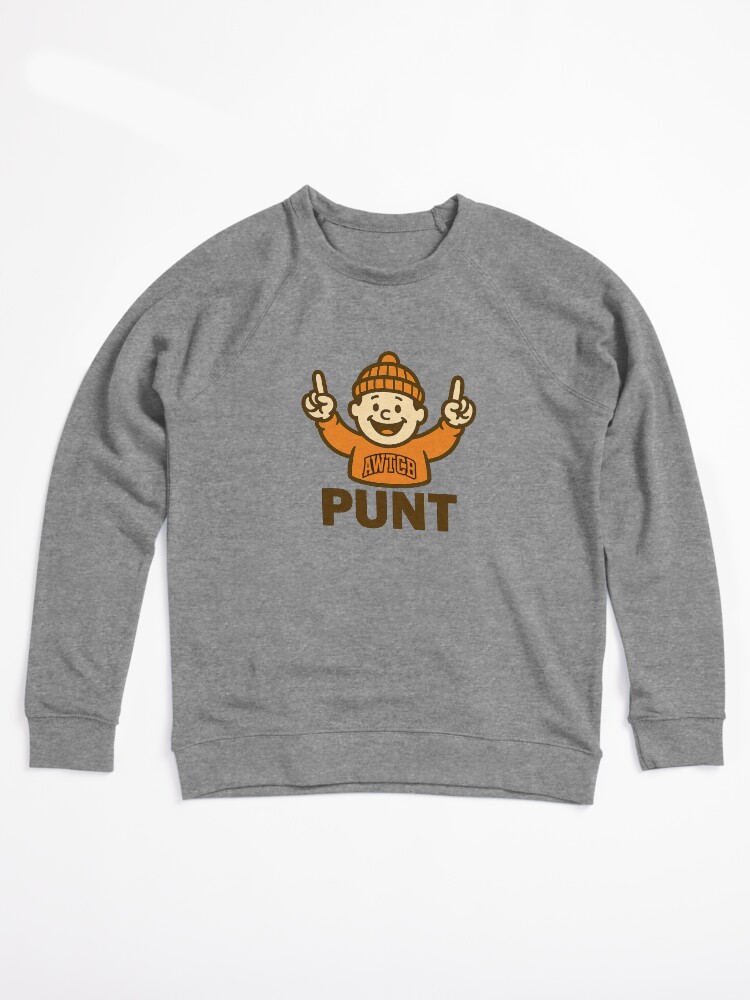 "And We're The Cleveland Browns - Punt" Lightweight Sweatshirt - Image 3