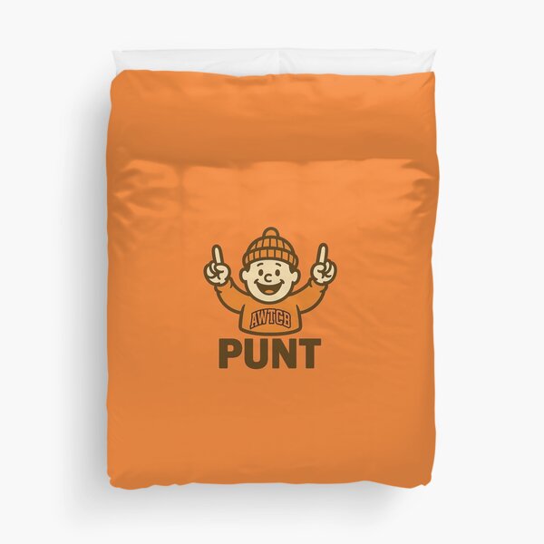 "And We're The Cleveland Browns - Punt" Duvet Cover for Sale by KJCDigital