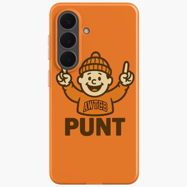 "And We're The Cleveland Browns - Punt" Samsung Galaxy Phone Case for Sale by KJCDigital