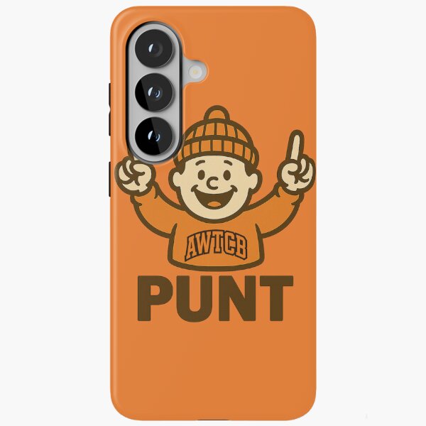 "And We're The Cleveland Browns - Punt" Samsung Galaxy Phone Case for Sale by KJCDigital