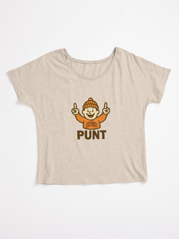 "And We're The Cleveland Browns - Punt" Relaxed Fit T-Shirt - Image 3