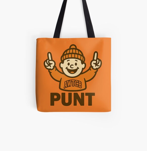 "And We're The Cleveland Browns - Punt" Tote Bag for Sale by KJCDigital