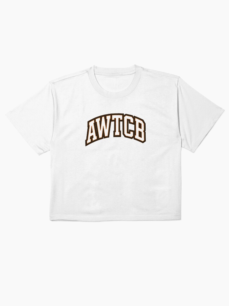 "And We're The Cleveland Browns - AWTCB" Boxy T-Shirt - Image 3