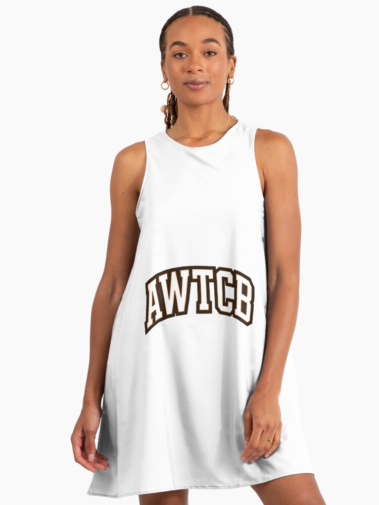 "And We're The Cleveland Browns - AWTCB" A-Line Dress - Image 2