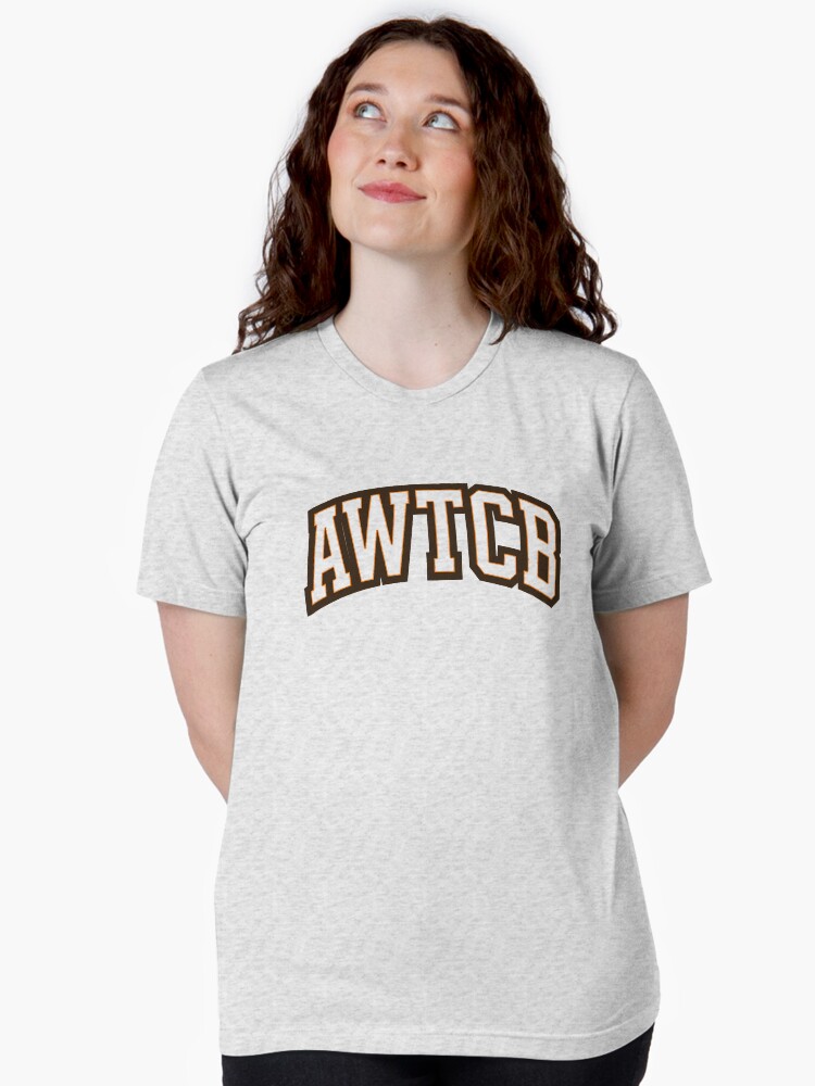 "And We're The Cleveland Browns - AWTCB" Tri-blend T-Shirt - Image 2