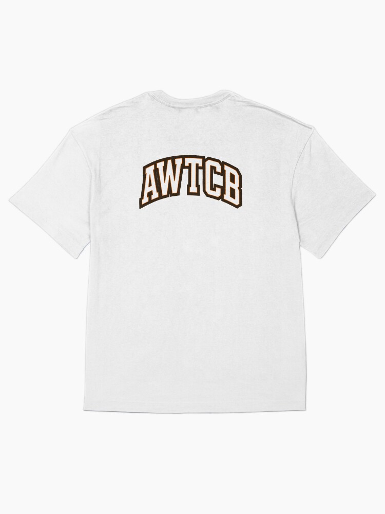 "And We're The Cleveland Browns - AWTCB" Oversized T-Shirt - Image 6