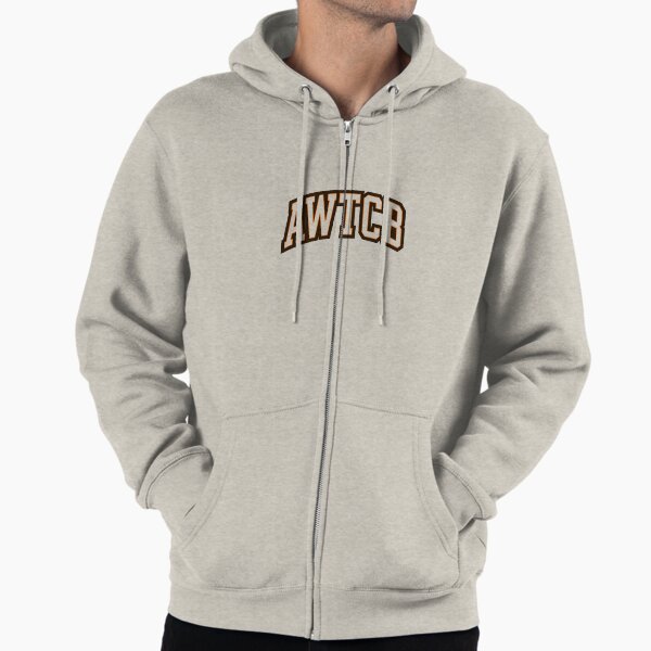 "And We're The Cleveland Browns - AWTCB" Zipped Hoodie for Sale by KJCDigital