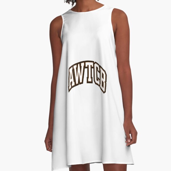 "And We're The Cleveland Browns - AWTCB" A-Line Dress 