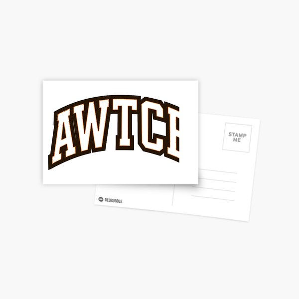 "And We're The Cleveland Browns - AWTCB" Postcard 