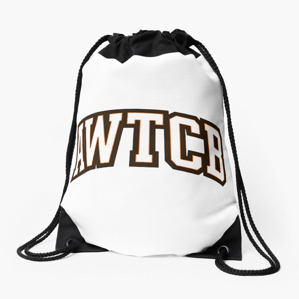 "And We're The Cleveland Browns - AWTCB" Drawstring Bag - Image 4