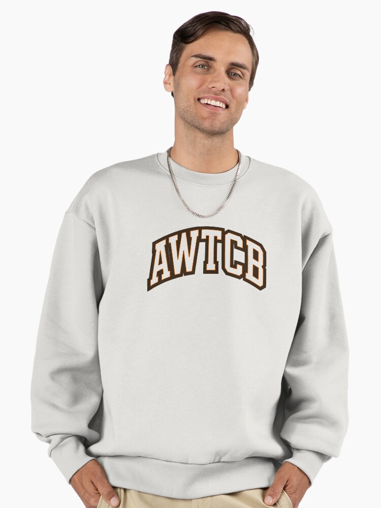 "And We're The Cleveland Browns - AWTCB" Premium Oversized Sweatshirt - Image 2