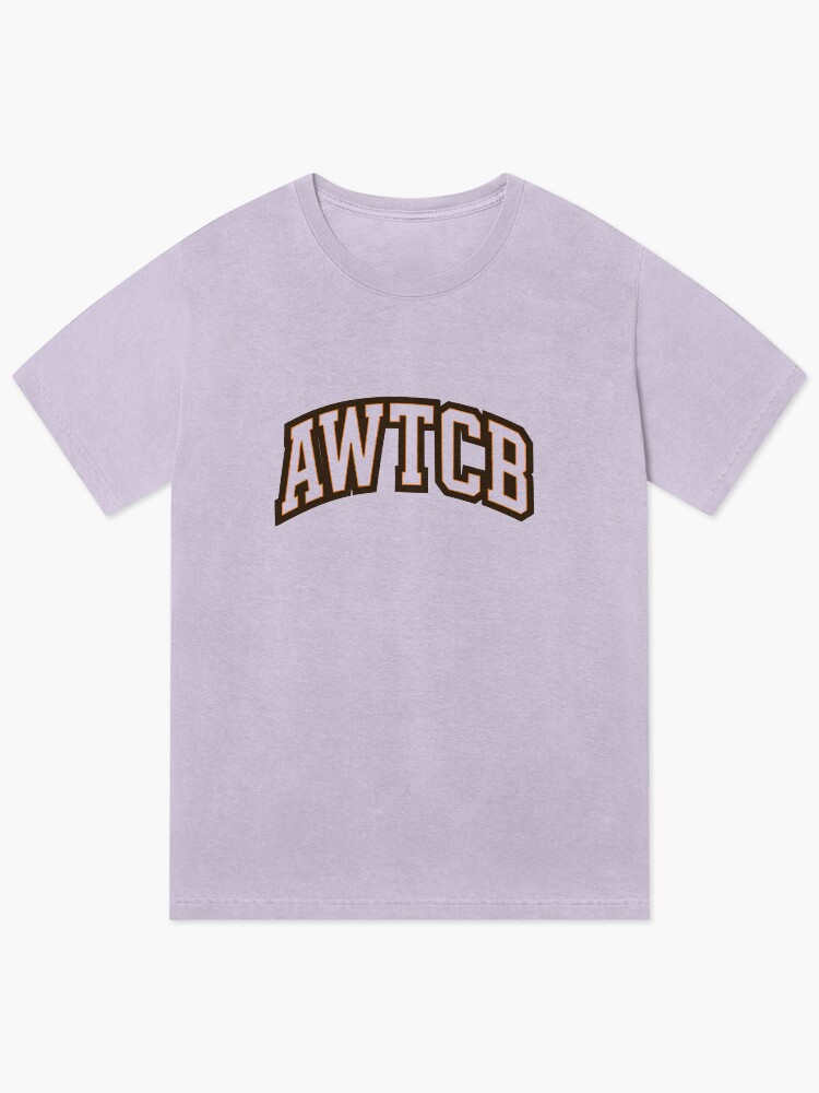 "And We're The Cleveland Browns - AWTCB" Vintage Wash T-Shirt - Image 3