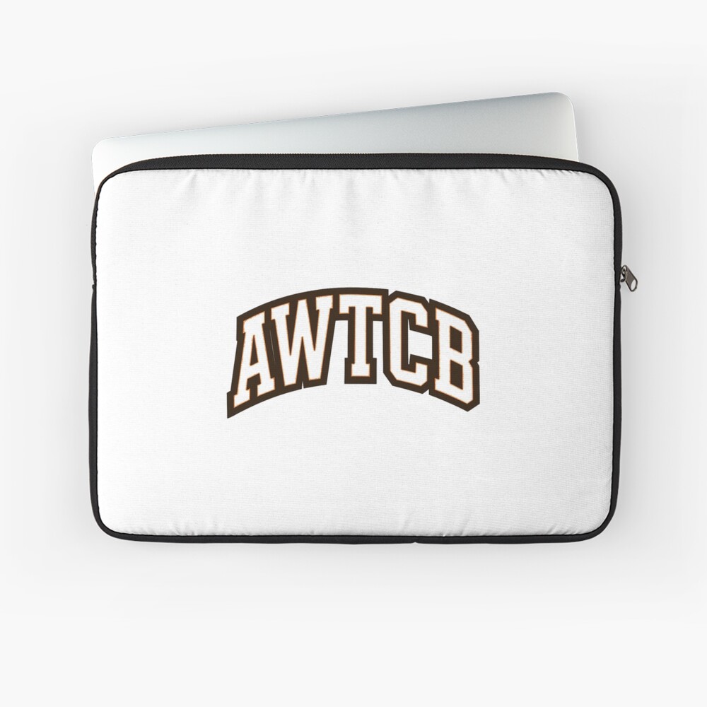 "And We're The Cleveland Browns - AWTCB" Laptop Sleeve - Image 4