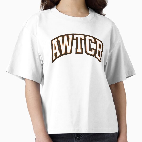 "And We're The Cleveland Browns - AWTCB" Boxy T-Shirt for Sale by KJCDigital