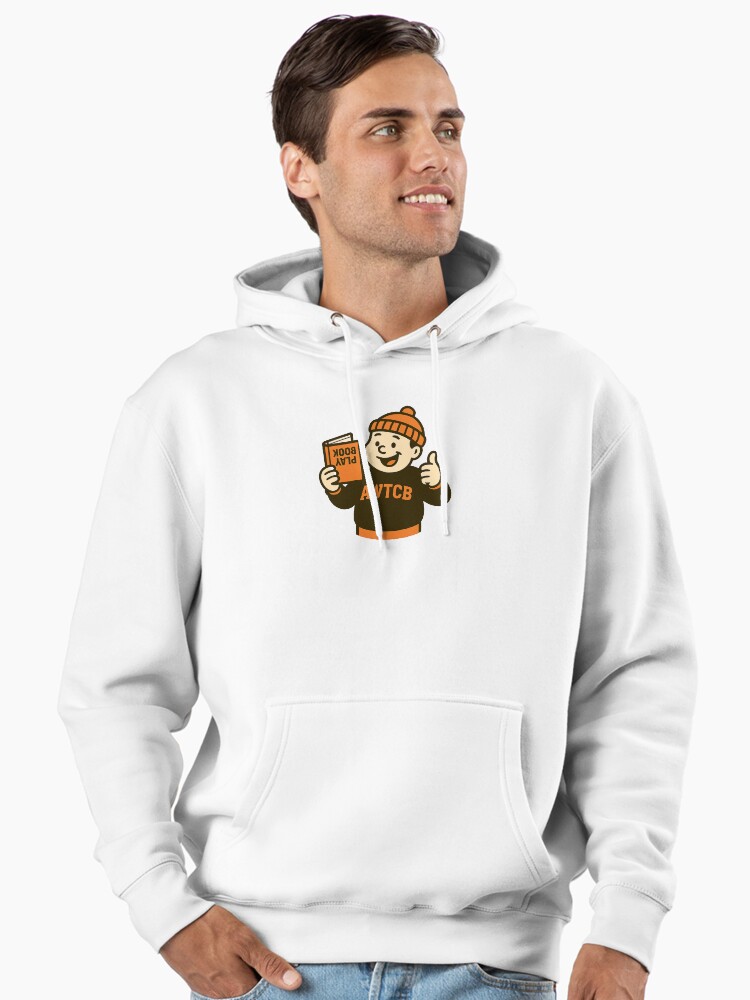 "And We're The Cleveland Browns - Playbook" Pullover Hoodie - Image 2