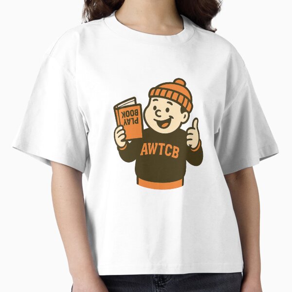 "And We're The Cleveland Browns - Playbook" Boxy T-Shirt 