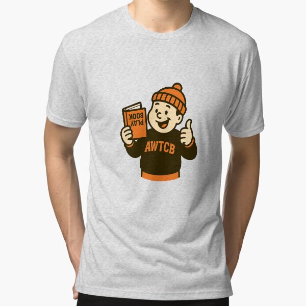 "And We're The Cleveland Browns - Playbook" Tri-blend T-Shirt for Sale by KJCDigital