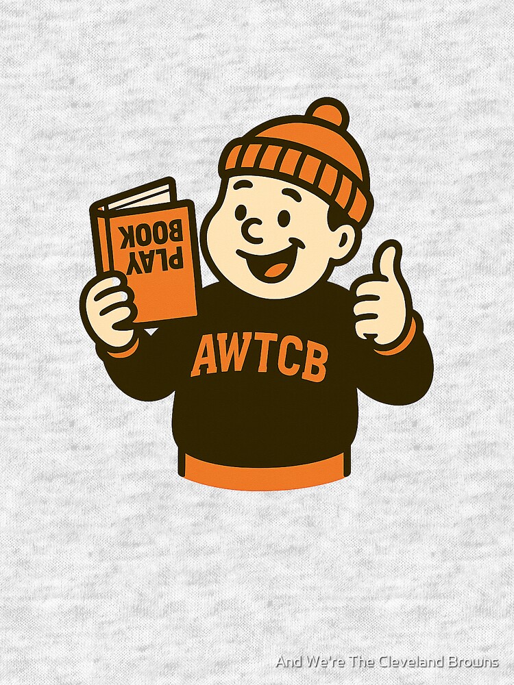 "And We're The Cleveland Browns - Playbook" Tri-blend T-Shirt - Image 5