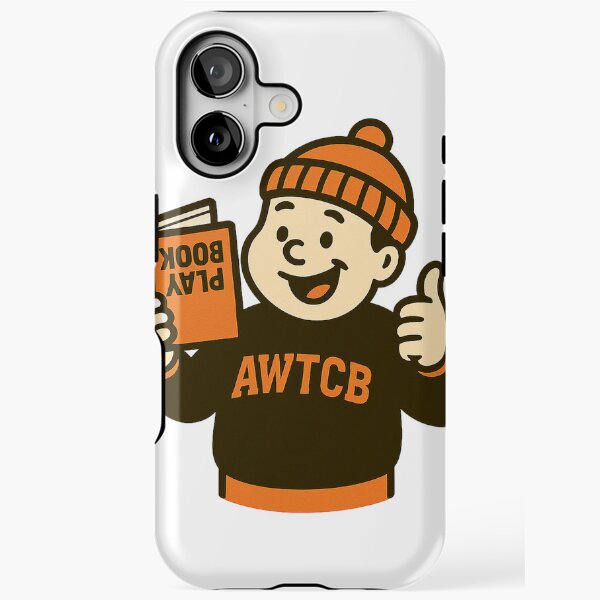 "And We're The Cleveland Browns - Playbook" iPhone Case 