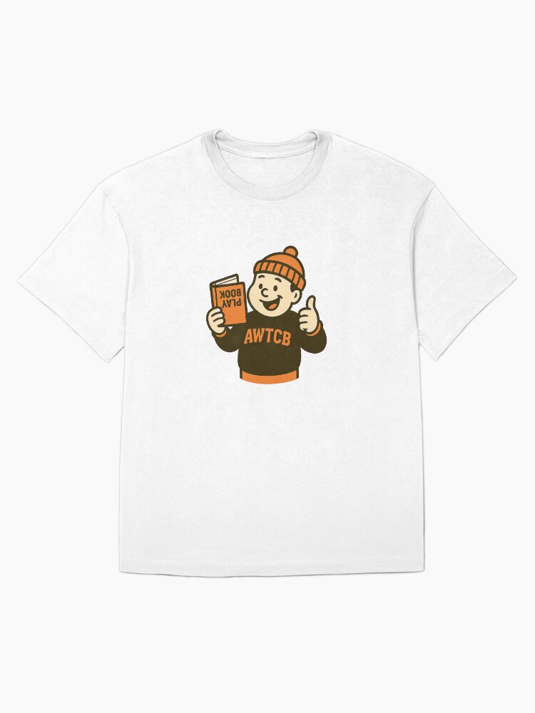 "And We're The Cleveland Browns - Playbook" Oversized T-Shirt - Image 3