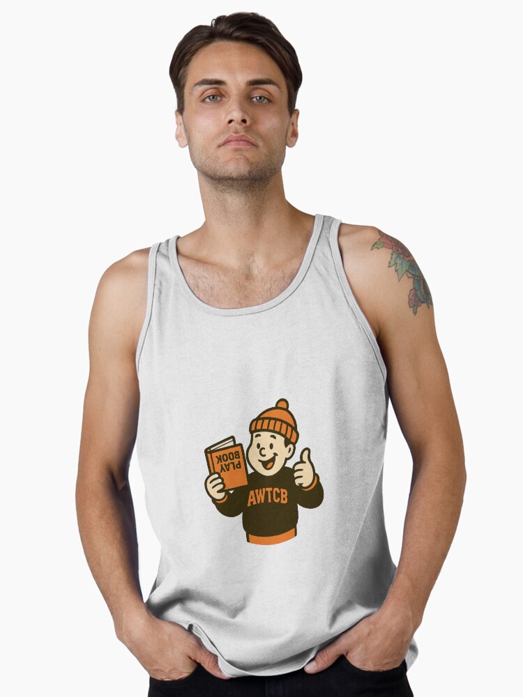 "And We're The Cleveland Browns - Playbook" Tank Top - Image 2