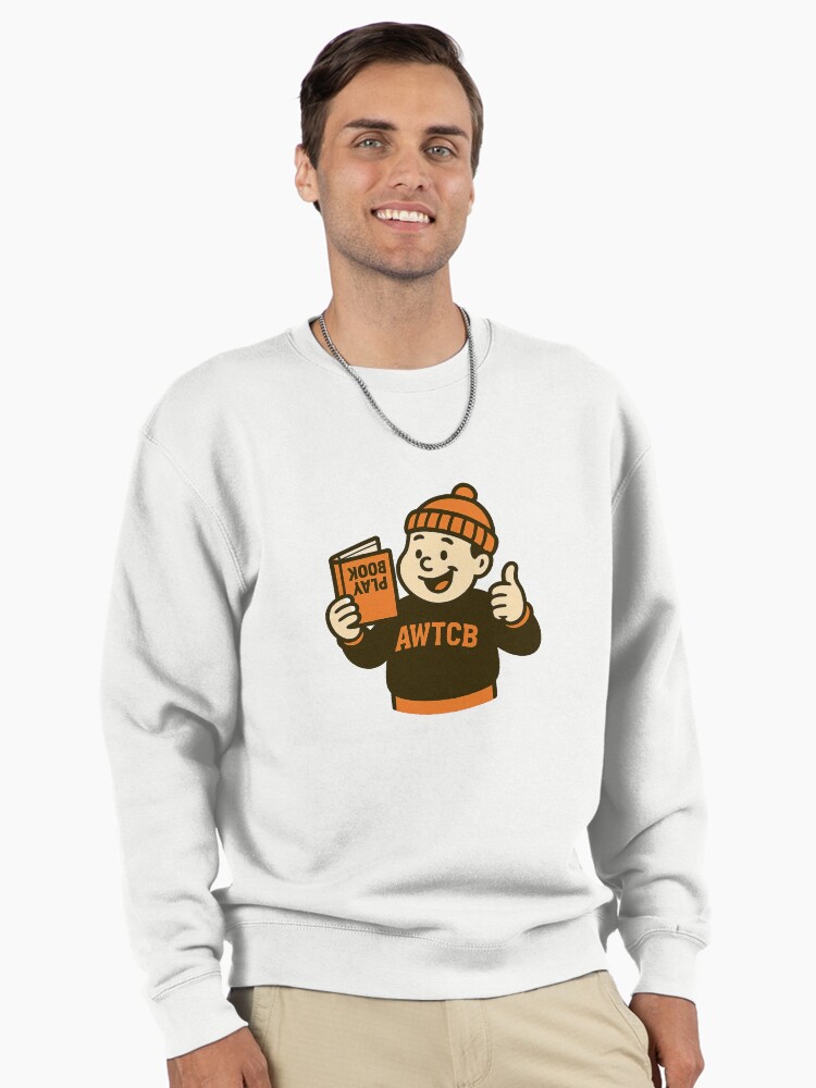 "And We're The Cleveland Browns - Playbook" Pullover Sweatshirt - Image 2