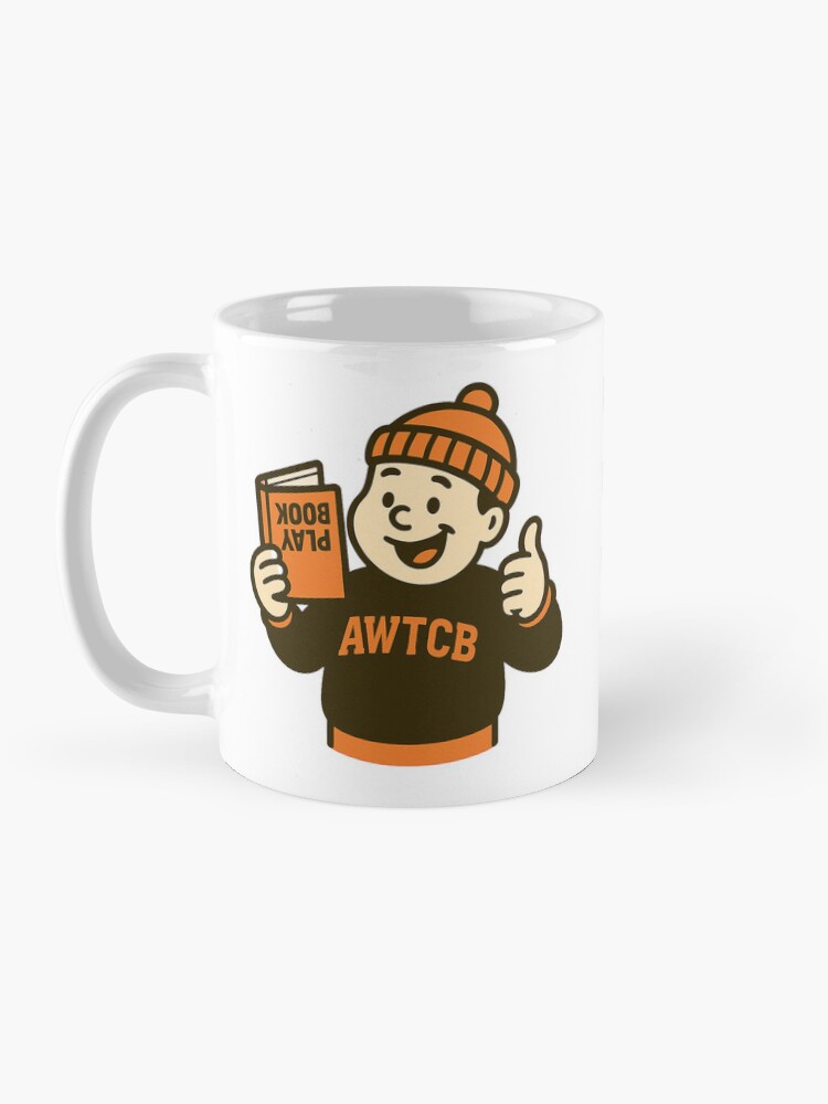 "And We're The Cleveland Browns - Playbook" Coffee Mug - Image 4