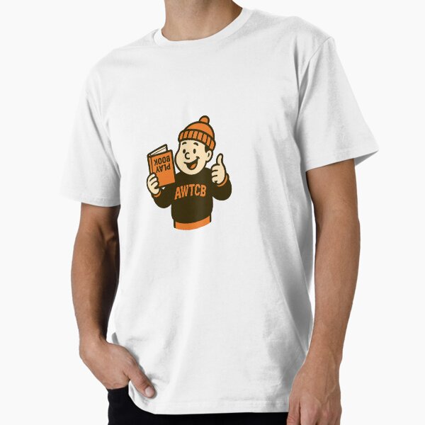 "And We're The Cleveland Browns - Playbook" Premium T-Shirt 