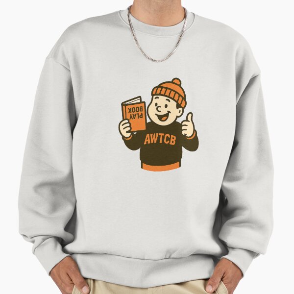 "And We're The Cleveland Browns - Playbook" Premium Oversized Sweatshirt 