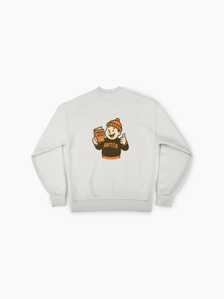 "And We're The Cleveland Browns - Playbook" Premium Oversized Sweatshirt - Image 6