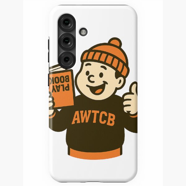 "And We're The Cleveland Browns - Playbook" Samsung Galaxy Phone Case 