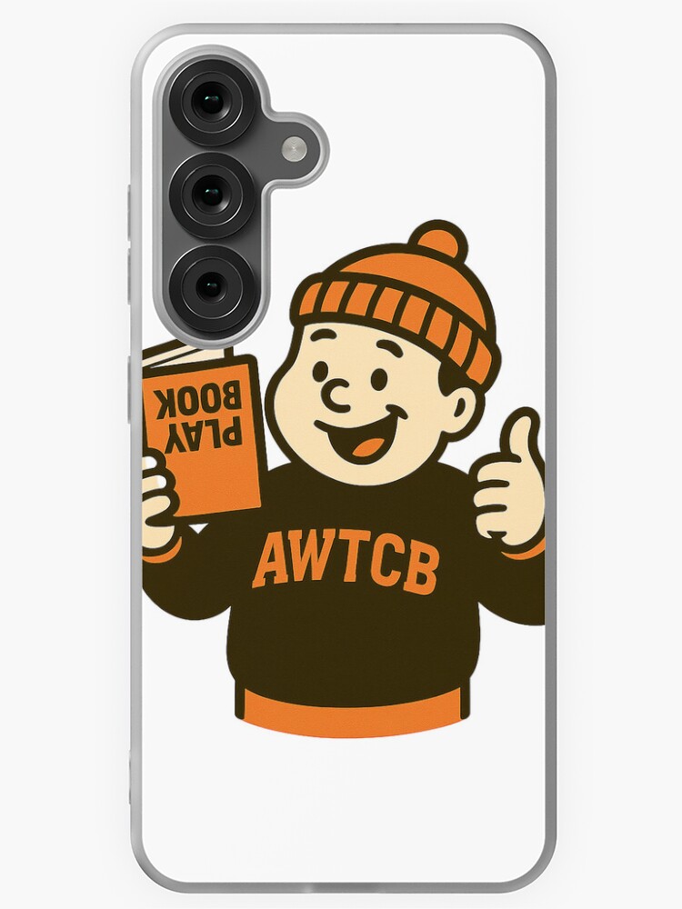 "And We're The Cleveland Browns - Playbook" Samsung Galaxy Phone Case - Image 4