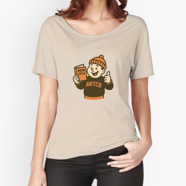 "And We're The Cleveland Browns - Playbook" Relaxed Fit T-Shirt 
