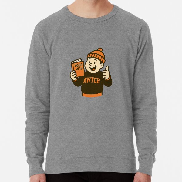 "And We're The Cleveland Browns - Playbook" Lightweight Sweatshirt 