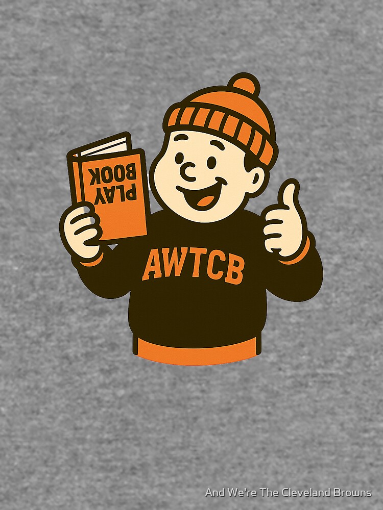 "And We're The Cleveland Browns - Playbook" Lightweight Sweatshirt - Image 3