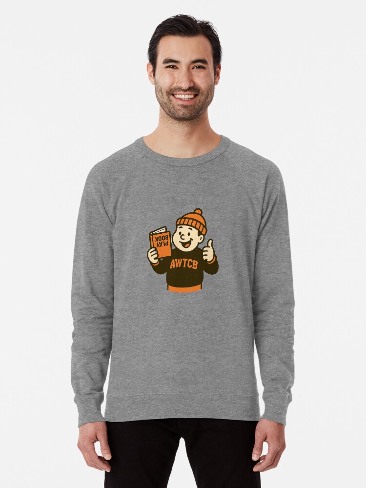 "And We're The Cleveland Browns - Playbook" Lightweight Sweatshirt - Image 4